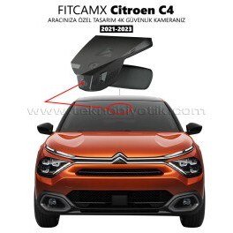 Resim FitCamX - Citroen C4 Modele Özel 4K Araç Kamerası (2021-2023) 