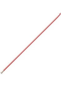Resim Abarta 4,5mm Renkli Metal Gagalı Örgü Şiş Tunus Tığ 25cm-kırmızı 1 Adet 