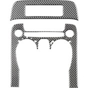 Resim Aiorwel Chevrolet Camaro 2010-2015 Orta Konsol CD Paneli Kapağı Döşeme Iç Aksesuarlar Lhd Için Karbon Fiber (Yurt Dışından) 