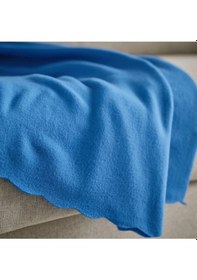 Resim Daggkapor Tek Kişilik Battaniye-polar Koyu Mavi 130 X170 Cm. Mavi 