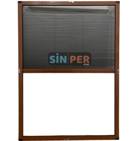 Resim Klipsli Sök Tak Pileli Pencere Sinekliği Altınmeşe 0-70 cm x 0-140 cm İstenilen ölçüde 