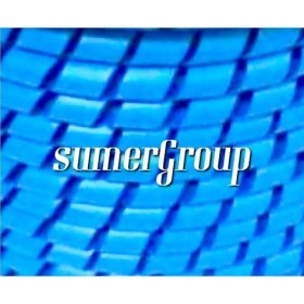 Resim SUMERGROUP Helezon Pano Kablo Toplama Spirali No: 1 - 6 Mm Rulo Mavi 100 Mt 