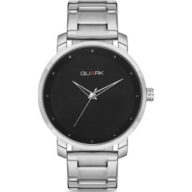 Resim Quark Qc-511d-1a Metal Kasa Çelik Kordon Gümüş Renk Erkek Kol Saati Gümüş 