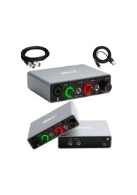 Resim Exclusive Paket-1 CX2 Mikrofon GLX-700GR Ses Kartı Stüdyo Kayıt Seti 