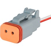 Resim DEUTSCH Dt06-2s Erkek Konnektör 2 Pin Kablolu 