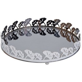 Resim Canba G Krom Yuvarlak Tepsi 34 cm 