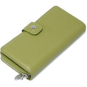 Resim Yeşil Deri Kadın Cüzdan - S1CB00005789-G8Z 