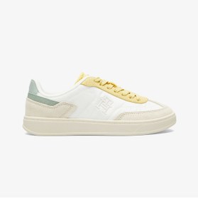 Resim Tommy Hilfiger TH HERITAGE SNEAKER Beyaz Kadın Sneaker 