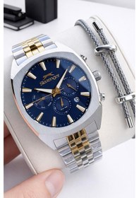 Resim Slazenger İtalyan Tasarım Bileklik Hediyeli 2 Yıl Garantili 10 Atm Çelik Erkek Kol Saat Esl.2574.330 Gümüş 