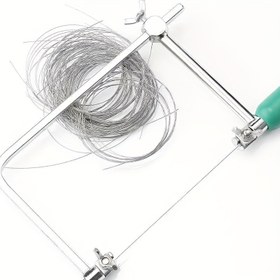 Resim 3.0 metre X 0.05 cm - Yüksek Hassasiyetli Elmas Kesme Hattı - Taşlama İpi, El Yapımı Gümüş Kesme Hattı, Jade ve Taşlar için Uygun, Elmas Kesme Hattı 