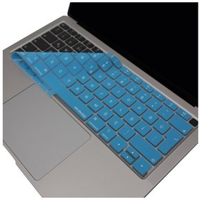 Resim Apple Uyumlu MacBook Air 13 Klavye Koruyucu Türkçe Q Silikon İnce Yıkanabilir A1932 2018 2019 Siyah 