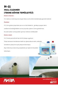 Resim akba Tekne Gövde Temizleyici 1 Litre 