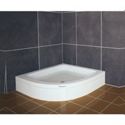 Resim Shower 130X130 Oval Duş Teknesi 