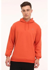 Resim Lumberjack 4W MB SN04 HOODIE 4PR Erkek Kiremit Sweatshirt 