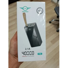 Resim Aydoğan Ticaret44 p40 göstergeli 2.1 A 40000 Mah Powerbank Taşınabilir hızlı şarj Powerbank 