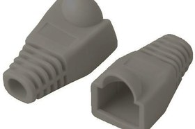Resim Beek Bn-Boot-Cat6 Koruma Kılıfı, Rj45 (Category 6 (Cat. 6) / Category 5E (Cat. 5E)) İçin, Gri Renk 