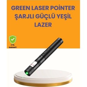 Resim 5000mw Yeşil Lazer Pointer Profesyonel Uzun Menzilli Çok Renkli 77147565 