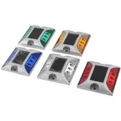 Resim Alüminyumdan Yapılmış, Güneş Enerjili, Yeşil Su Geçirmez Led Yol Aydınlatması 