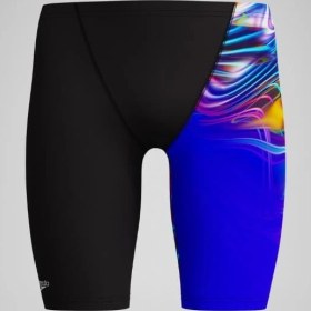 Resim Speedo Printed Jammer Erkek Çocuk Mayo Mavi 