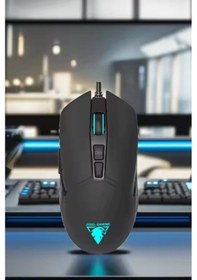 Resim Jedel Gm1190 7d Rgb Işıklı 3200 Dpı Profesyonel Oyuncu Mouse - 