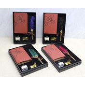 Resim Deri Defterli Divit Hokka Seti Model 2 