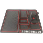 Resim KEMBOSS Numaratörlü Araç Torpido Üzeri Organizer Ve Telefon Tutucu 