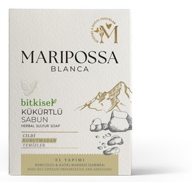 Resim Maripossa blanca bitkisel kükürtlü sabun 110gr 
