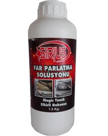 Resim SİRİUS Far Parlatma Solüsyonu 1.5 Kg 