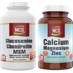 Resim Glukozamin Kondroitin Msm 300 Tablet Kalsiyum 120 Tablet 