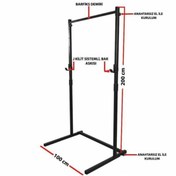 Resim Fitnjoy sports Bench Squat Barfiks Istasyonu 