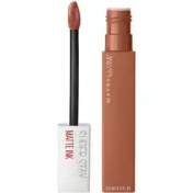 Resim Maybelline Super Stay Matte Ink Liquid Lipstick 5ml - 75 Fighter - Kahverengi 