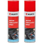 Resim Würth Su Gerektirmeyen Motor Temizleyici Sprey 2×500 ml – Araç, Motosiklet ve Çim Biçme Makinesi için Pratik Çok Amaçlı Temizlik 