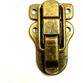 Resim Sandık, Kutu Klipsi, Ön Kilidi - 48X30MM, Antik, 1 Adet 