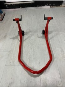 Resim Motosiklet Kaldirma Sehpasi Motorsiklet Padok Sehpa Kirmizi 541007726 