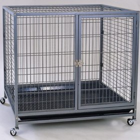 Resim Dayang Köpek Kafesi Galveniz Teker.95x57x87 