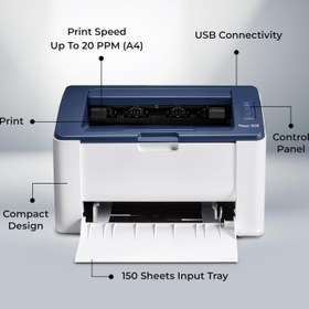 Resim Xerox Phaser 3020 Wi-Fi Mono Lazer Yazıcı 