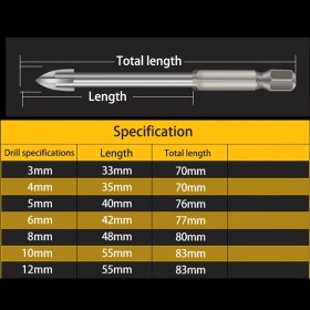 Resim Dtools 6 D Çımlu Krür Çprz Lıgn Kirmi cm Rmik Mkp Uçlrı Duvr Içın Vrimli Vrnl Ondj Rcı Dlik Çıcı (Yurt Dışından) 