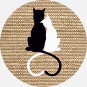 Resim Concepta Yuvarlak Jüt Kilim JY46 100x100 cm 