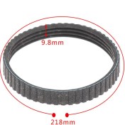 Resim Pdrplnt Pu Kauçuk 238X9.6 mm Elektrikli Planya Tahrik Tahrik Kayışı Elektrikli Planya Güneş Işığı Süper Mağaza (Yurt Dışından) 