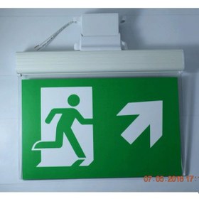Resim Acil Durum Exit Yönlendirme Armatürü | Yukarı Merdiven Sağ Ve Sol 