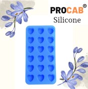 Resim teknotrust Silicone Kalp’li Buz Ve Çikolata Kalıbı 