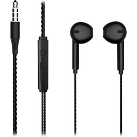 Resim Lenovo Lecoo EH104B 3.5 mm Jacklı Kablolu Kulak Içi Mikrofonlu Kulaklık Siyah 