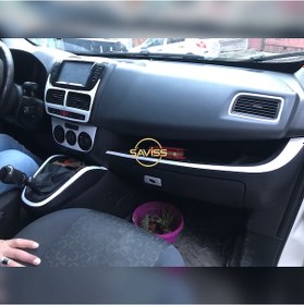 Resim Fiat Doblo 3 Full Set Beyaz Torpido Trim Maun Kaplama, Konsol Kaplama (BEYAZ) 