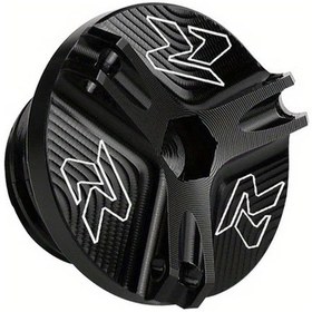 Resim Lumaworld Suzuki Gsxr600 750 Gsxr1000 Motorcycle Cnc Yağ Dolgu Kapağı Siyah 