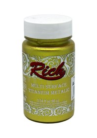 Resim Rich 90 Cc Multısurface Tıtanıum Metalıc 2520 Rıch Gold 