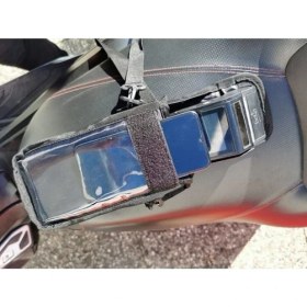 Resim Super Moto Motosiklet Kurye Pos Cihazı Taşıma Çantası Telefon Kılıflı Su Geçirmez Supermto 