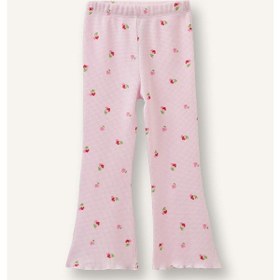 Resim Defacto Meyve Baskılı Waffle Tayt Kız Bebek H3006a526sppn671 Pembe-pn671 