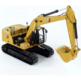 Resim Diecast Masters 85585 1/50 Ölçek, Cat 330 Exkavatör, Sergilemeye Hazır Metal Iş Makinası Modeli 