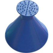 Resim Cdwishbest Mavi Stil Ücretsiz Kış Oto Araba Sihirli Pencere Ön Cam Araba Buz Kazıyıcı Şekilli Huni Kar Sökücü Deicer Koni Aracı (Yurt Dışından) 