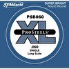 Resim D'Addario PSB060 D-(RE) Pro Steels 0.060 Bass Tek Tel 